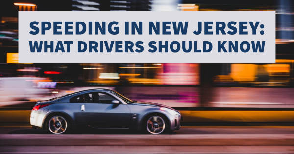 speeding points in nj
