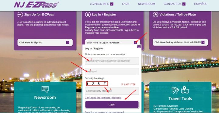 Buy NJ EZPass