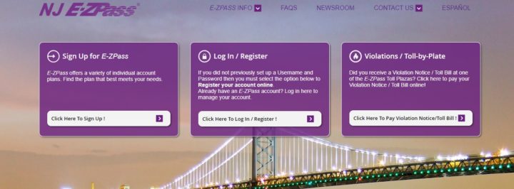 Pay NJ EZPass