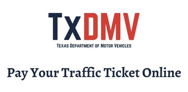pay texas traffic ticket